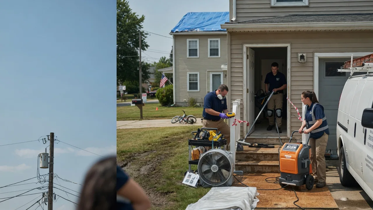 Water Damage Repair in Kingman, IN near me